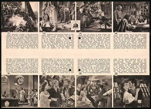 Filmprogramm IFB Nr. 873, Der Seeräuber, Tyrone Power, Maureen O`Hara, Regie Henry King