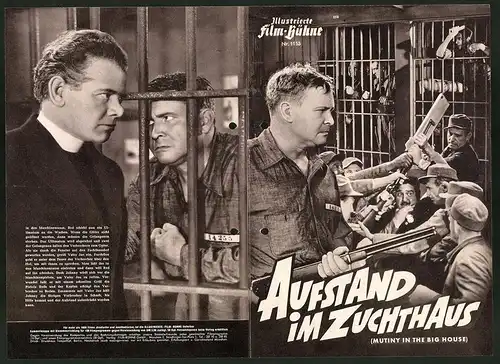 Filmprogramm IFB Nr. 1153, Aufstand im Zuchthaus, Charles Bickford, Barton MacLane, Regie William Nigh