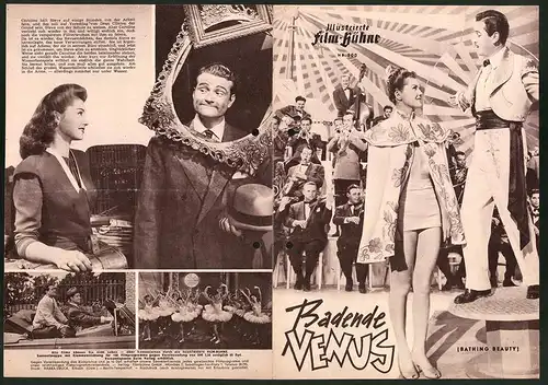 Filmprogramm IFB Nr. 500, Badende Venus, Red Skelton, Esther Williams, Basil Rathbone, Regie George Sidney