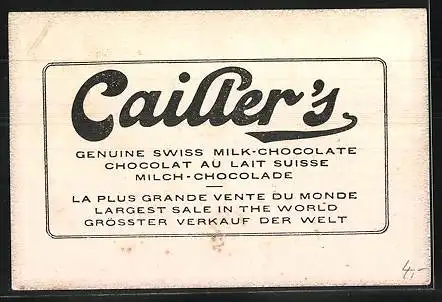 Sammelbild Chocolat F. L. Cailler, Valaisannes, Bäuerinnen in Tracht mit Pferd
