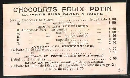Sammelbild Chocolat Félix Potin, Decrescendo, Musique en Actions, Voir au Verso, tanzende Damen