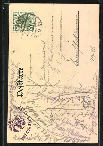 AK Wilhelm Schack, Mitglied des Deutschen Reichstages