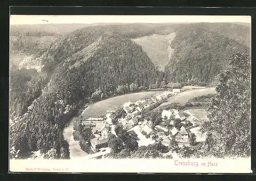 AK Treseburg im Harz, Teilansicht