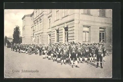 AK Innsbruck, Musikkapelle u. Schützen-Compagnie von Wilten, Trachtenkapelle