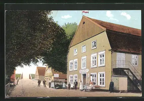 AK Kollmar / Holstein, Gasthaus zur Post
