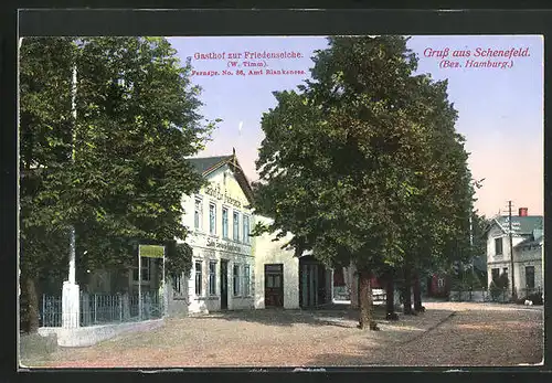 AK Schenefeld /Bez. Hamburg, Gasthof zur Friedenseiche