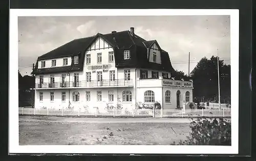 Foto-AK Grömitz, Hotel Goldene Ruh am Meer