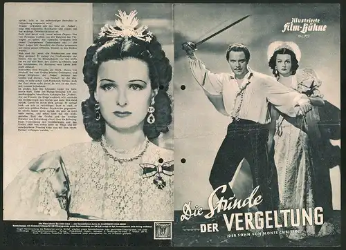 Filmprogramm IFB Nr. 727, Die Stunde der Vergeltung, Louis Hayward, Joan Bennett, Regie Edward Small