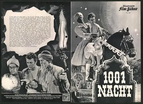 Filmprogramm IFB Nr. 761, 1001 Nacht, Cornel Wilde, Evelyn Keyes, Phil. Silvers, Regie Alfred E. Grenn