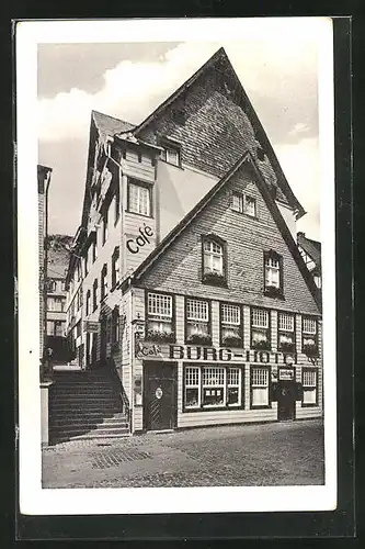 AK Monschau / Eifel, Burghotel