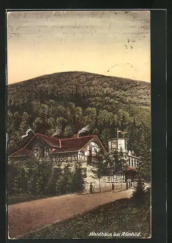 AK Römhild, Gasthaus Waldhaus