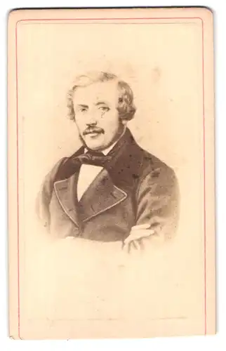 Fotografie Portrait Gaetano Donizetti 1797-1848, italienischer Opernkomponist