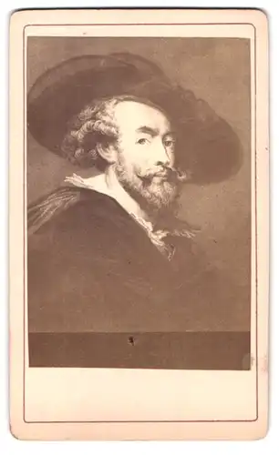 Fotografie Portrait des niederländischen Malers Rembrandt van Rijn