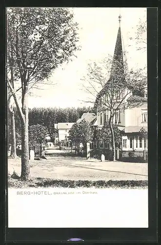 AK Braunlage im Oberharz, Berg-Hotel