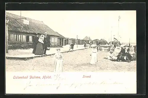 AK Dahme i. Holstein, Familien am Strand