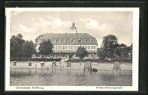 AK Haffkrug, Kinder-Erholungsheim, Strandpartie