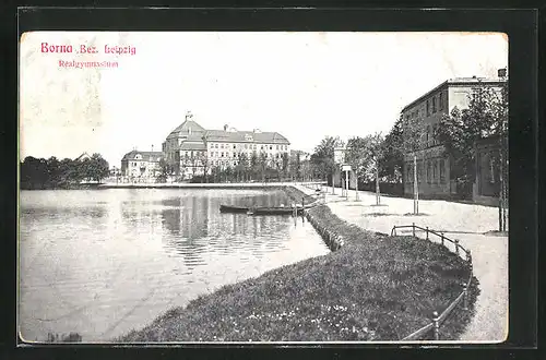 AK Borna / Bez. Leipzig, Realgymnasium, Kleine Anlegestelle