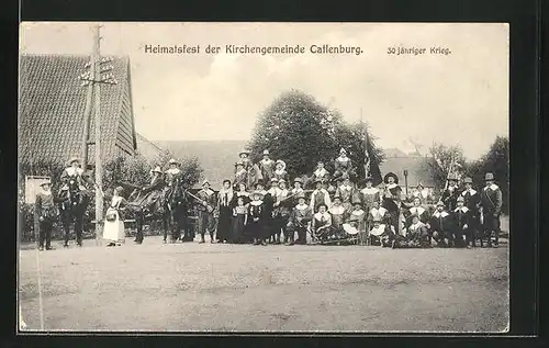 AK Katlenburg, Heimatfest der Kirchengemeinde, 30 jähriger Krieg