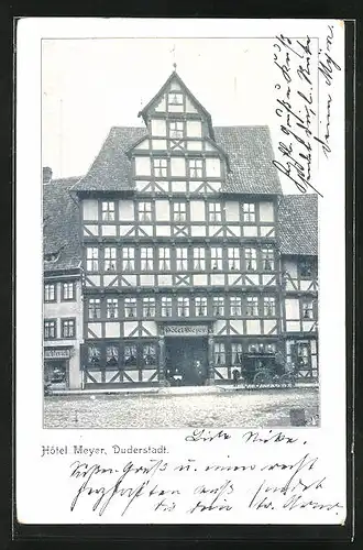 AK Duderstadt, Hotel Meyer