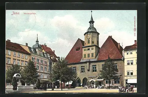 AK Jena, Blick auf den Marktplatz