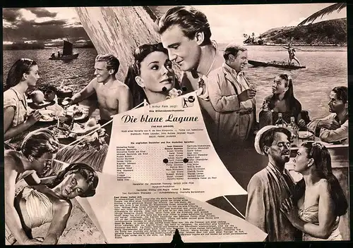 Filmprogramm IFB Nr. 703, Die blaue Lagune, Jean Simmons, Donald Houston, Regie: Frank Launder