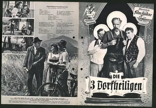 Filmprogramm IFB Nr. 446, Die 3 Dorfheiligen, Joe Stoeckel, Beppo Brem, Erhard Siedel, Regie: Ferdinand Dörfler