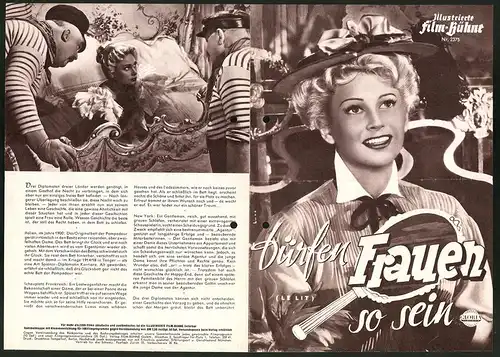 Filmprogramm IFB Nr. 2375, Dürfen Frauen so sein?, Vittorio de Sica, Dawn Adams, Francoise Arnoul, Regie: Ralph Habib