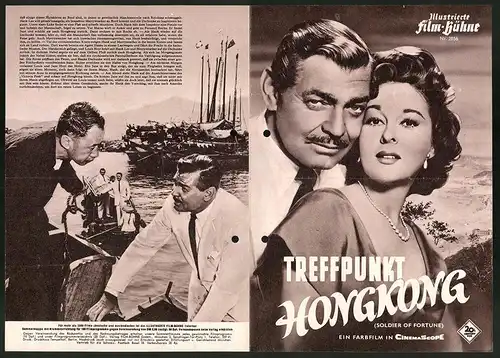 Filmprogramm IFB Nr. 2856, Treffpunkt Hongkong, Clark Gable, Susan Hayward, Regie: Edward Dmytryk