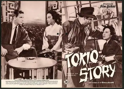 Filmprogramm IFB Nr. 2952, Tokio-Story, Robert Ryan, Robert Stack, Cameron Mitchell, Regie: Samuel Fuller