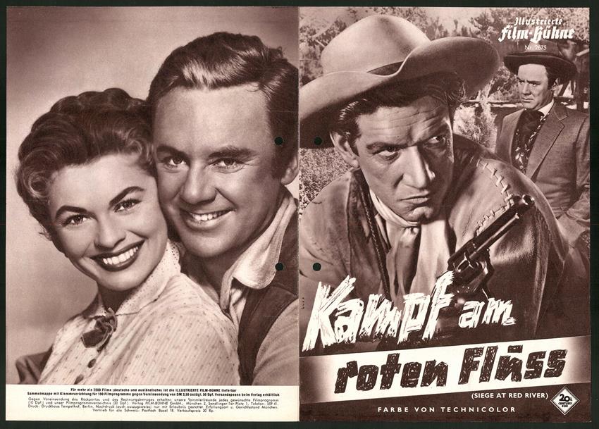 Filmprogramm IFB Nr. 2675, Kampf am roten Fluss, Van Johnson, Joanne Dru, Regie Rudy Mate Nr Filmprogramm IFB Nr. 2675, Kampf am roten Fluss, Van Johnson, Joanne Dru, Regie Rudy Mate Nr