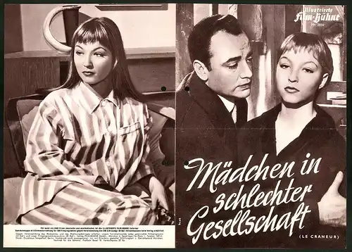 Filmprogramm IFB Nr. 2859, Mädchen in schlechter Gesellschaft, Marina Vlady, Raymond Pellegrin, Regie: Dimitri Kirsanoff