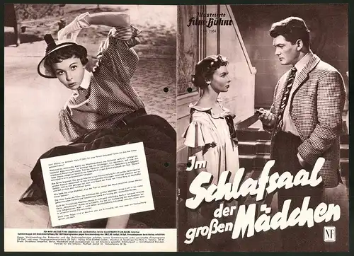 Filmprogramm IFB Nr. 2384, Im Schlafsaal der grossen Mädchen, Jean Marais, Francoise Arnoul, Regie: Henri Decoin