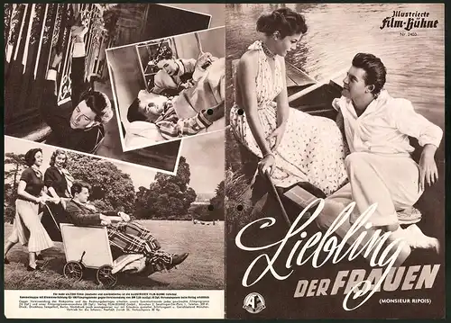 Filmprogramm IFB Nr. 2403, Liebling der Frauen, Gérard Philipe, Germaine Montero, Regie: René Clément