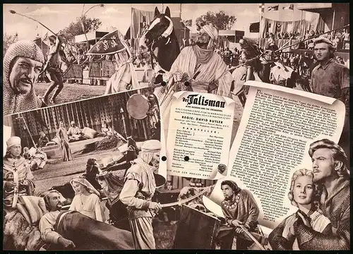 Filmprogramm IFB Nr. 2551, Der Talisman, Rex Harrison, Virginia Mayo, George Sanders, Regie: David Butler
