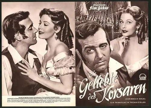 Filmprogramm IFB Nr. 2045, Die Geliebte des Korsaren, John Payne, Arlene Dahl, Regie: Edward Ludwig