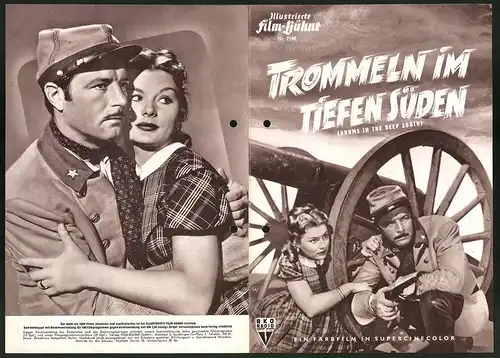 Filmprogramm IFB Nr. 2190, Trommeln im tifen Süden, James Craig, Barbara Payton, Regie: William Cameron Manzies