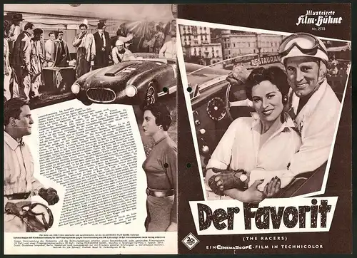 Filmprogramm IFB Nr. 2773, Der Favorit, Kirk Douglas, Bella Darvi, Gilbert Roland, Regie: Henry Hathaway