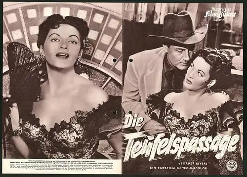 Filmprogramm IFB Nr. 2357, Die Teufelspassage, Joel McCrea, Yvonne de Carlo, Regie: George Sherman