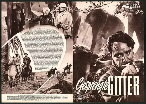 Filmprogramm IFB Nr. 2109, Gesprengte Gitter, Harry Piel, Herbert A. E. Böhme, Regie: Harry Piel