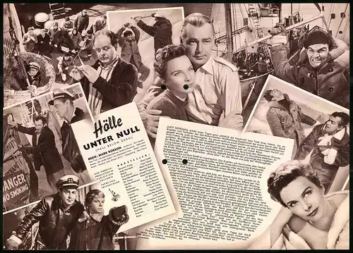 Filmprogramm IFB Nr. 2474, Hölle unter Null, Alan Ladd, Joan Tetzel, Basil Sydney, Regie: Mark Robson