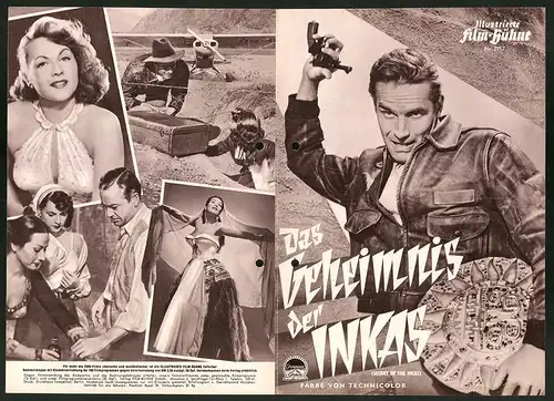 Filmprogramm IFB Nr. 2717, Das Geheimnis der Inkas, Charlton Heston, Nicole Maurey, Regie: Jerry Hopper