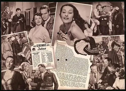 Filmprogramm IFB Nr. 2717, Das Geheimnis der Inkas, Charlton Heston, Nicole Maurey, Regie: Jerry Hopper
