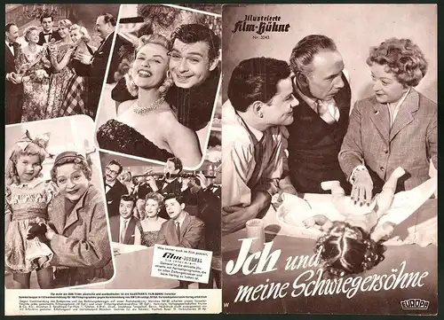 Filmprogramm IFB Nr. 3243, Ich und meine Schwiegertochter, Grethe Weiser, Walter Giller, Regie: Georg Jacoby