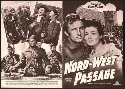 Filmprogramm IFB Nr. 2610, Nord-West Passage, Spencer Tracy, Robert Young, Regie: King Vidor