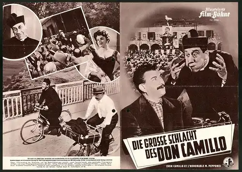 Filmprogramm IFB Nr. 2966, Die grosse Schlacht des Don Camillo, Fernandel, Gino Cervi, Regie: Carmine Gallone