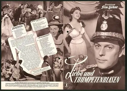 Filmprogramm IFB Nr. 2224, Liebe und Trompetenblasen, Helmut Weiss, Hans Holt, Regie: Helmut Weiss