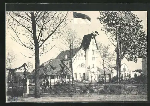 AK Niendorf-Ostsee, Görnerpavillon, Hauptgebäude