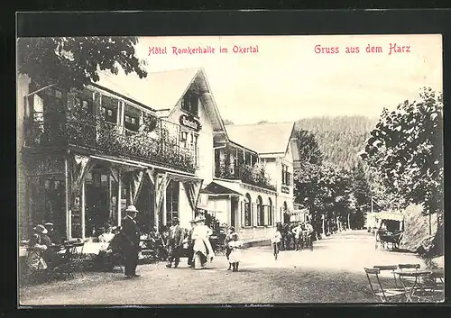 AK Goslar / Harz, Hôtel Romkerhalle im Okertal