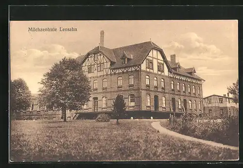 AK Lensahn, Weg zur Milchzentrale