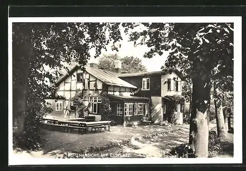 AK Scharbeutz, Felicitas-Heim mit Gartenpartie